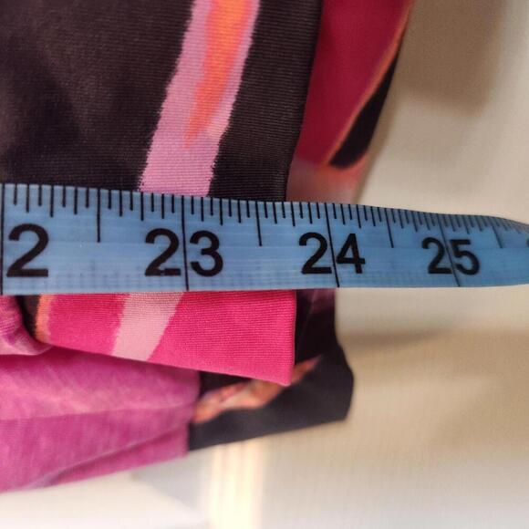 Nike Women's Pink and Multicolor Tank Top with built in bra- Size Medium - Picture 7 of 7